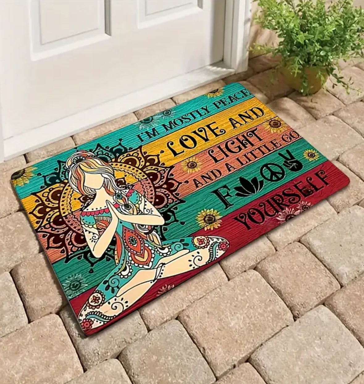 KokoBoho Love & light floor rug - Boho Floor Decor