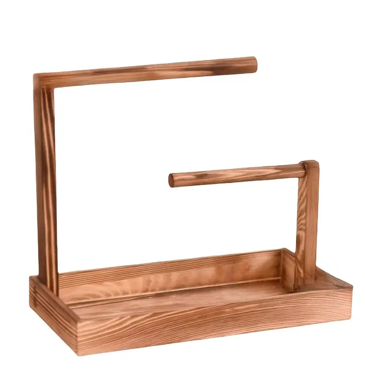 KokoBoho Wooden Jewellery Stand – Boho Luxe Display for Bracelets, Necklaces & Accessories